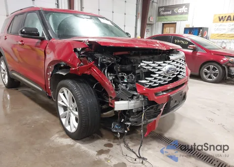 2024 Ford Explorer Platinum из США, поврежденный, VIN 1FM5K8HCXRGA24786